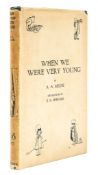 Milne (A.A.) - When we were very young,  first edition, first issue without roman numeral on