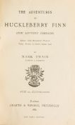 [Clemens (Samuel Langhorne)], “Mark Twain”. - Adventures of Huckleberry Finn,  first edition,