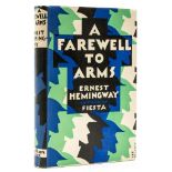 Hemingway (Ernest) - A Farewell to Arms,  first English edition, first issue     with 'seriosu' on