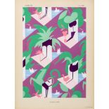 Dessins, 20 pochoir-coloured illustrations by French and Russian designers...  (A.,  editor  )