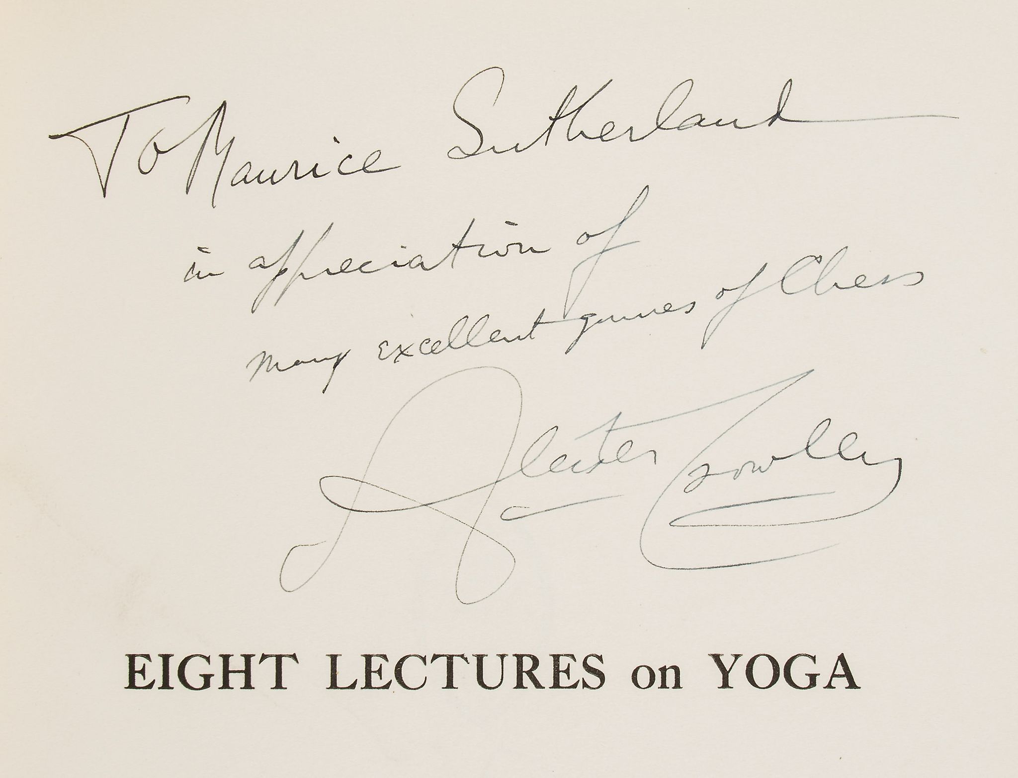 " Mahatma Guru Sri Paramahansa Shivaji . " Eight Lectures on Yoga  " Mahatma Guru  Sri
