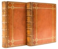 Binding.- Plato. - The Republic, translated by John Llewelyn Davies and David James Vaughan, 2 vol.,