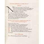 Shakespeare (William) - The Tragedie of Anthony and Cleopatra,  one of 200 copies on paper,