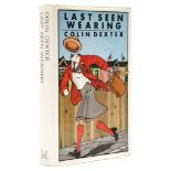 Dexter (Colin) - Last Seen Wearing,  first edition   of the second Morse title,   signed by the