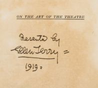 Craig (Edward Gordon) - On the Art of the Theatre,  number 57 of 150 de luxe copies on handmade