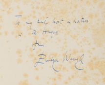 Waugh (Evelyn) - Helena,  one of 50 large paper copies, signed presentation inscription "To my