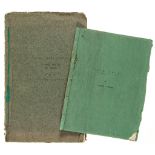 [Firbank (Ronald)] "Arthur Firbank". - Far Away,  8ff., original pale green printed wrappers,