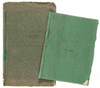 [Firbank (Ronald)] "Arthur Firbank". - Far Away,  8ff., original pale green printed wrappers,