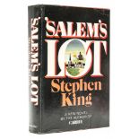 King (Stephen) - Salem's Lot,  first edition, , first issue  with code  Q37  present,   signed by