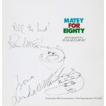 McCartney (Paul & Linda).- - Matey for Eighty,  signed presentation copy from Paul  &  Linda