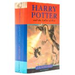 Rowling (J.K.) - Harry Potter and the Goble of Fire,  first edition,   Omnia printing,   signed by