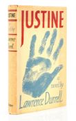 Durrell (Lawrence) - Justine,  first edition,  original cloth, dust-jacket, browned at spine and