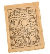 La Tradicion del Hombre Abstracto , first edition , 18 plates  (Joaquín)     La Tradicion del Hombre