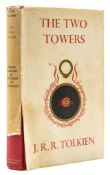 Tolkien (J.R.R.) - The Two Towers, first edition, first impression , folding map printed in red &