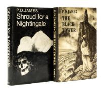 James (P.D.) - Shroud for a Nightingale,  signed by the author  on title, jacket lightly rubbed,