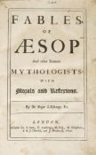 L'Estrange (Sir Roger) - Fables of Aesop and other eminent mythologists...  lacking engraved