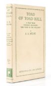 Milne (A.A.) - Toad of Toad Hall,  first edition  ,   original blue cloth with gilt toad on upper