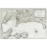 Ayrouard (Jacques) - A group of 4 coastal charts for Recueil de plusiers plans des Ports Méditerran,