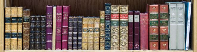The Works, 3 vol., contemporary calf stamped in gilt and blind, spines faded  (George Gordon