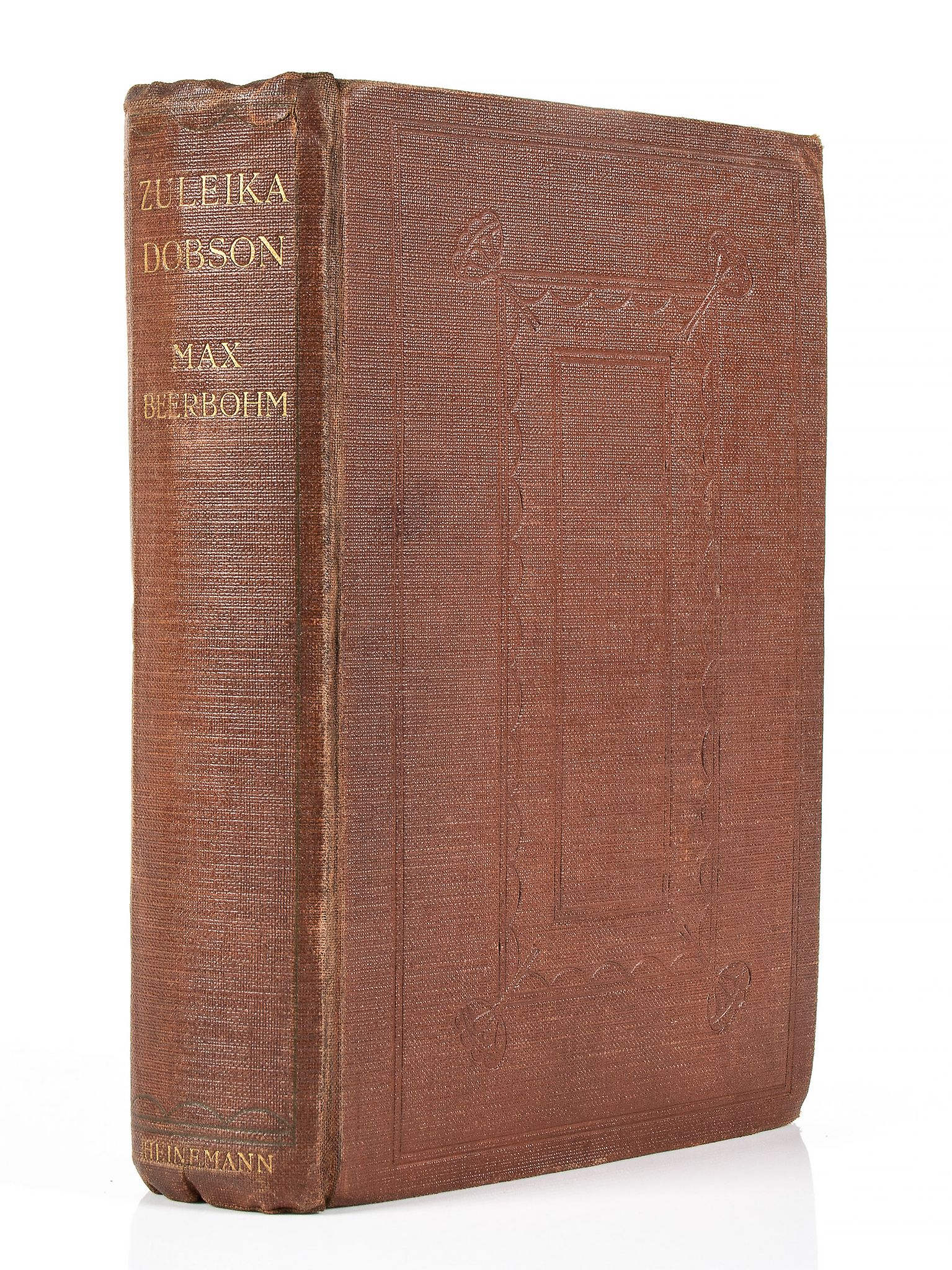 Beerbohm (Max) - Zuleika Dobson or An Oxford Love Story,   first edition  ,   half-title, title in