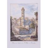 A large mixed group of prints of the Near and Middle East, including views of Baalbec, Palmyra,