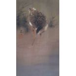 -. Koson (Ohara) - Snipe; Lapwing; Pheasants, 3 woodblock prints with detailed hand-colouring,