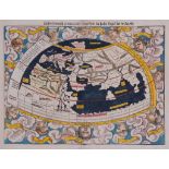 Munster (Sebastian) - Ptolemaisch general tafel begreissend die Halbe Kugel der Weldt, ptolemaic