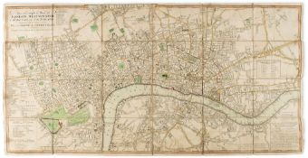 Laurie (Robert) and James Whittle. - A New & Complete Plan of London, Westminster, & Borough of