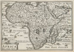 A mixed group of small maps of the continent, by or after Porro, Ortelius, van den Keere, Vrints,