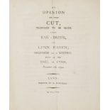 An Opinion on the Cut, Proposed to be Made from Eau-Brink, to Lynn Haven  An Opinion on the Cut,