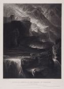 Martin (John, 1789-1854) - Sadak in search of the Waters of Oblivion, from 'Tales of the Genii' ,