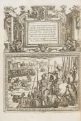 Tasso (Torquato) - La Gerusalemme Liberata,  half-title, title in red and black and with engraved