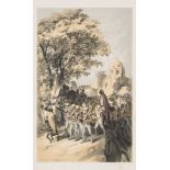 Dunlop (John) - Mooltan, during and after the Siege,  first edition  ,   tinted lithographed