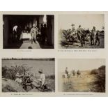 Wiele's Studio. - Southern Provinces Mounted Rifles, two photograph albums,  comprising 88 gelatin