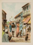 Lloyd (W.) - Lloyd's Sketches of Indian Life,  chromolithographed throughout with pictorial title
