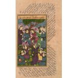 Miniatures.- - [Anthology of Persian Poetry],  92ff Persian manuscript in elegant black nasta'liq