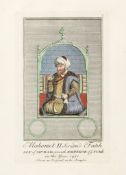 Turkey.- Du Bosc (Jacques) - Bildnisse der Turkischen Kaiser von 1300-1696,  22 hand-coloured