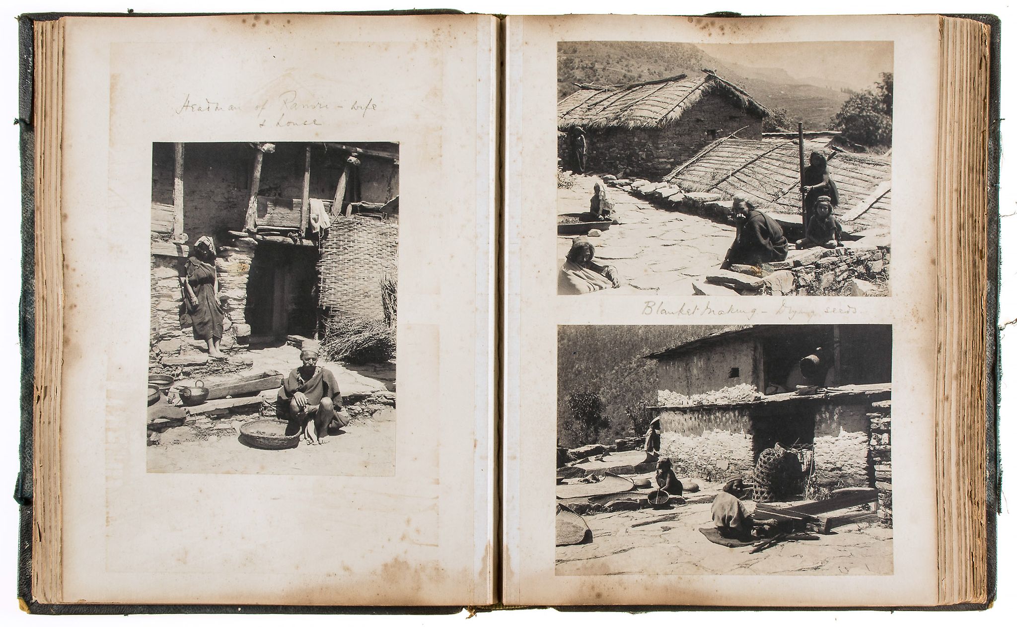 Northern India.- - Family Album of India,  110 black  &  white photographic prints, each c.220 x 160 - Image 3 of 3