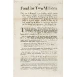 without taxation.- A Fond for Two Millions  without taxation.-    A Fond for Two Millions.  There