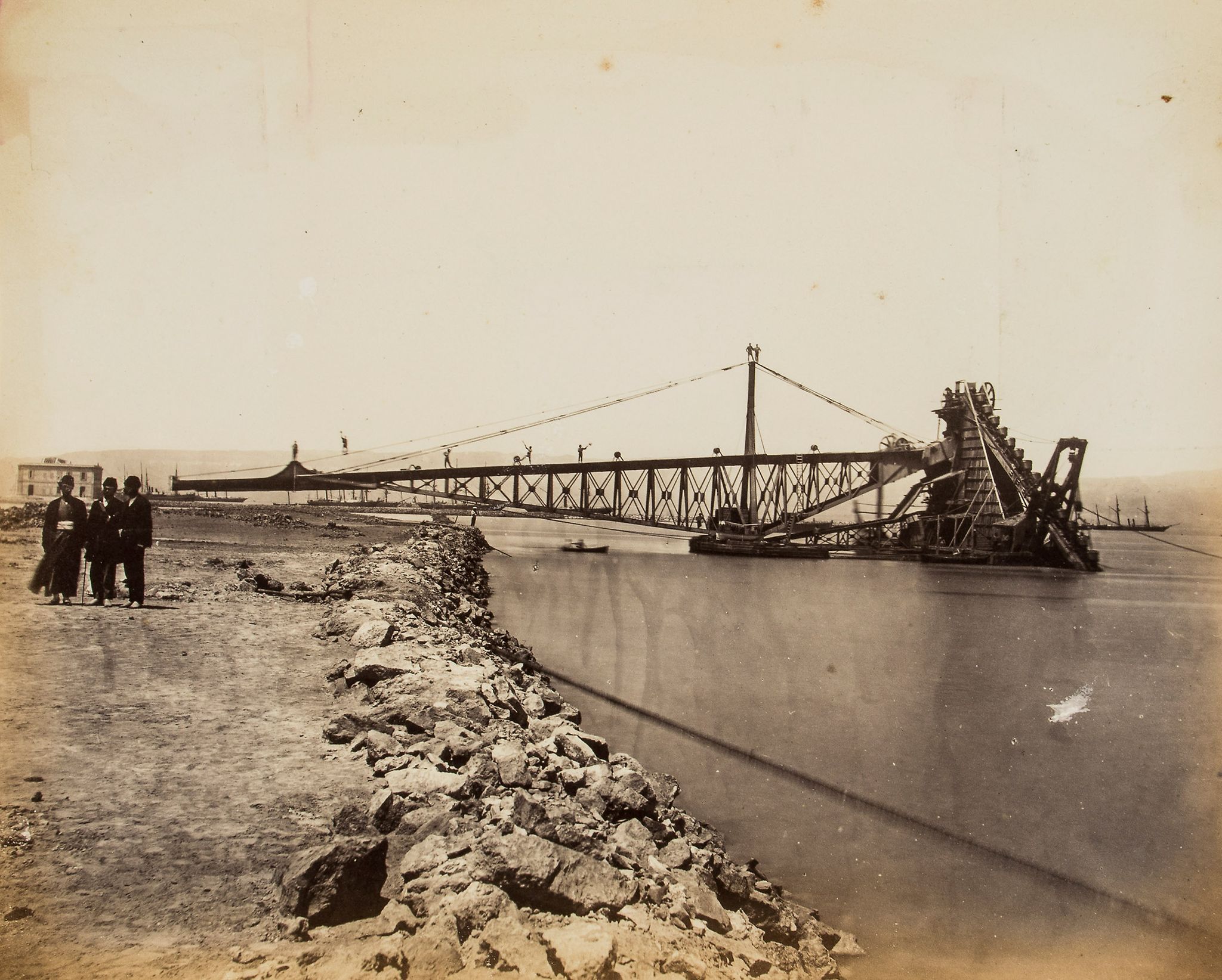 Egypt, Suez Canal & Malta.- - Family Photograph Album of the Journey on H.M.S Crocodile, 1872-74, 77