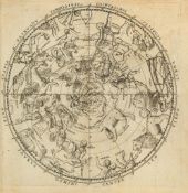 Aratus of Soli. - Phaenomena [graece],  engraved additional pictorial title and 2 folding