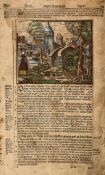 German. [Biblia], 2 parts in 1, lacks title and other preliminary ff , A1, 2G1  German.   [Biblia],