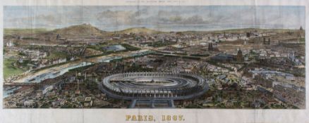 Europe.- Paris.- Illustrated London News - Paris, 1867, supplement to the Illustrated London News,