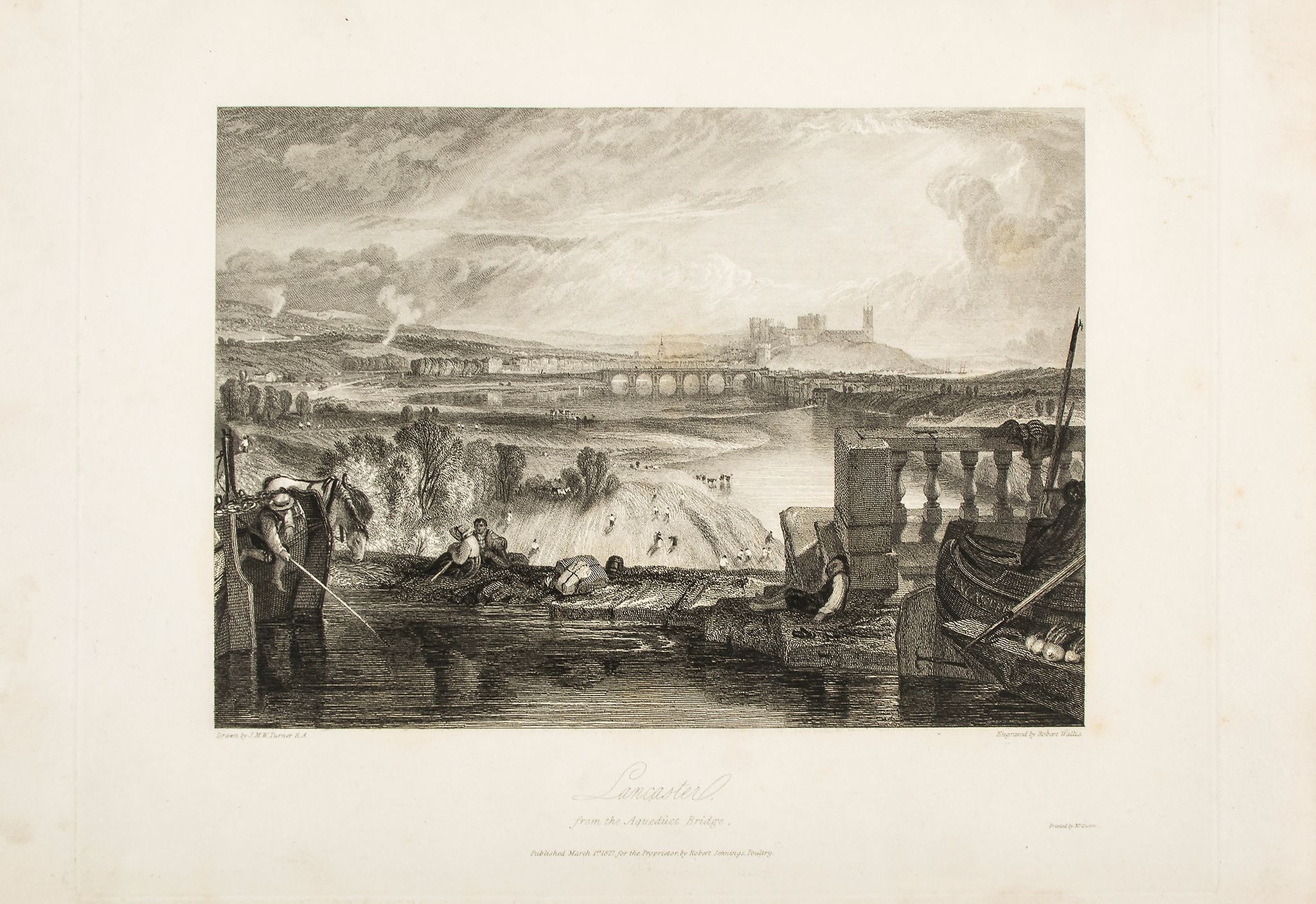 Turner (J.M.W.) - Picturesque Views in England and Wales, 2 vol.,   first edition  ,   96 engraved - Image 2 of 2