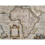 -. Ortelius (Abraham) - Africae Tabula Nova, map of the continent of Africa, showing Saudi Arabia