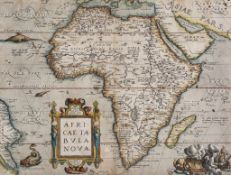 -. Ortelius (Abraham) - Africae Tabula Nova, map of the continent of Africa, showing Saudi Arabia