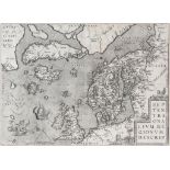 Ortelius (Abraham) - Septentrionalium Regionum Descrip. north Atlantic and north-west Europe,