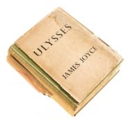 Ulysses, - Joyce (James)  281/1,000 copies,     original green cloth with gilt bow by Eric Gill to
