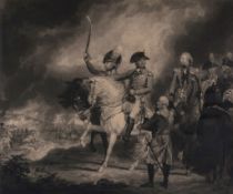 Sir William Beechey - King George III, reviewing the Third or Prince of Wales's Regiment of