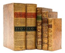 Bindings.- Eachard (John) - The Works, 4 parts in 1 vol.,   eleventh edition, occasional browning,